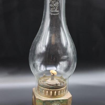 Brass Hong Kong Griffin-Brand Oil Lamp