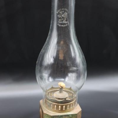 Brass Hong Kong Griffin-Brand Oil Lamp