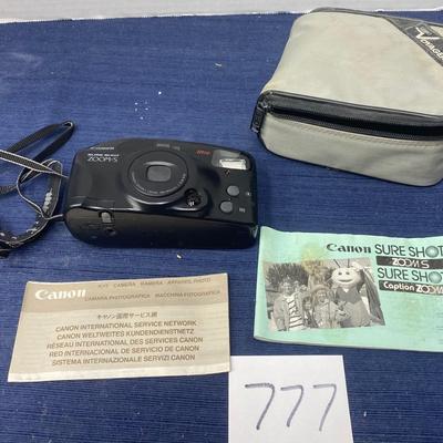 Cannon Sure Shot Camera