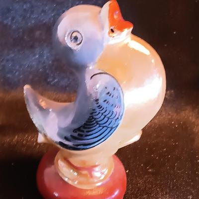 Vintage Homer Laughlin China platter with salt & Pepper shakers