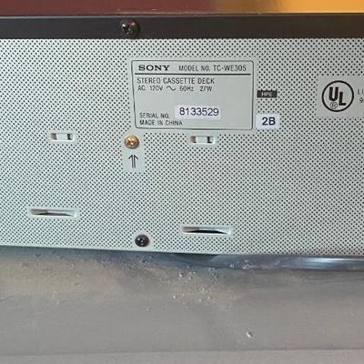 Sony Cassette Disk Player