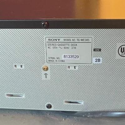 Sony Cassette Disk Player