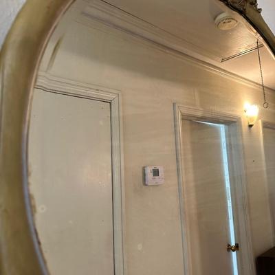 Antique Wooden Ornate Mirror