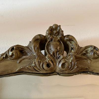 Antique Wooden Ornate Mirror