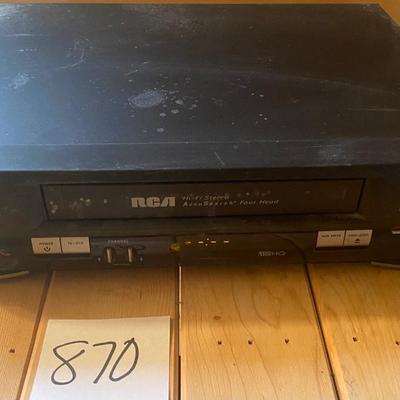 RCA VHS Player