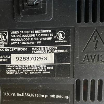 RCA VHS Player