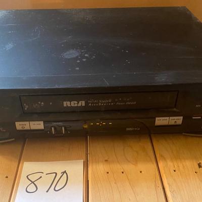 RCA VHS Player
