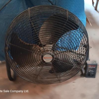 Honeywell commercial grade muti - speed fan