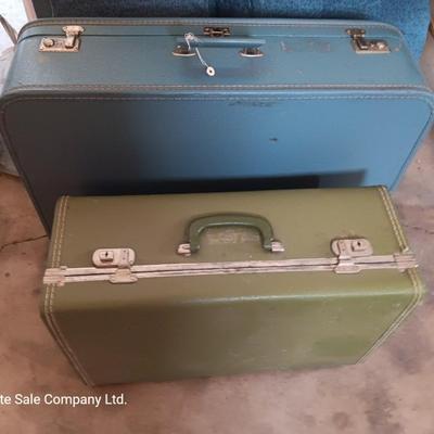 Two vintage suitcases Luggage