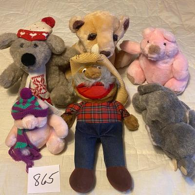 Vintage Shot Gun Red Plush