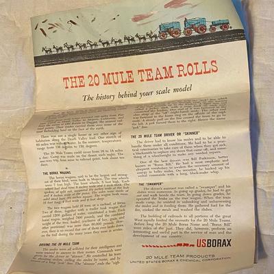 Vintage 20 Mule Team Rolls