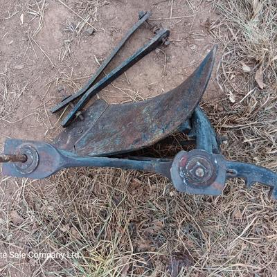 Steel single plow - for use or yard art