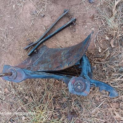 Steel single plow - for use or yard art