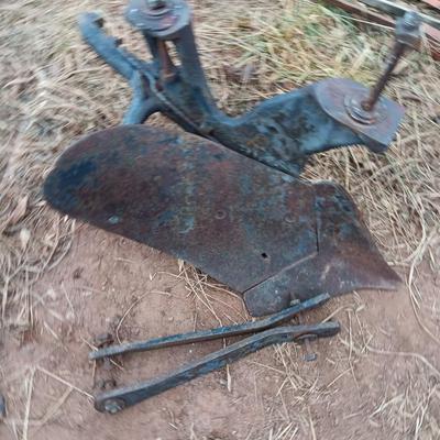 Steel single plow - for use or yard art
