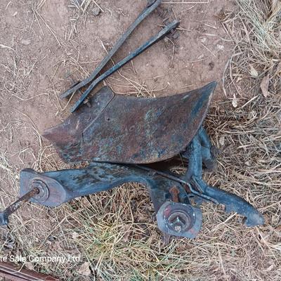 Steel single plow - for use or yard art