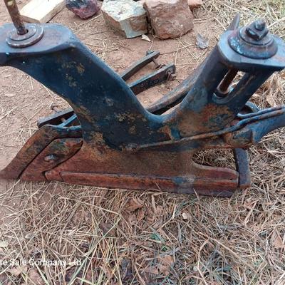 Steel single plow - for use or yard art