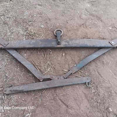 Antique wagon parts and pieces