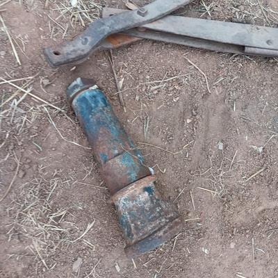 Antique wagon parts and pieces