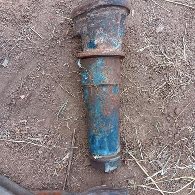 Antique wagon parts and pieces