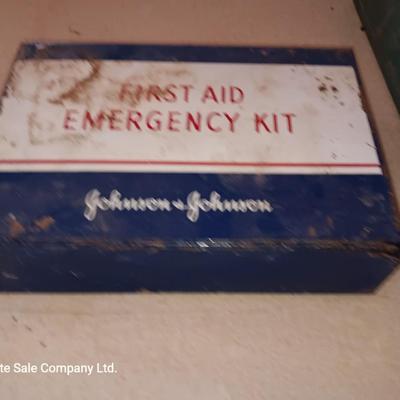Vintage first aid kits