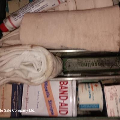 Vintage first aid kits