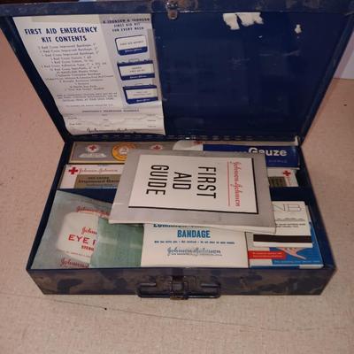 Vintage first aid kits