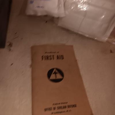 Vintage first aid kits