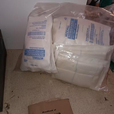 Vintage first aid kits