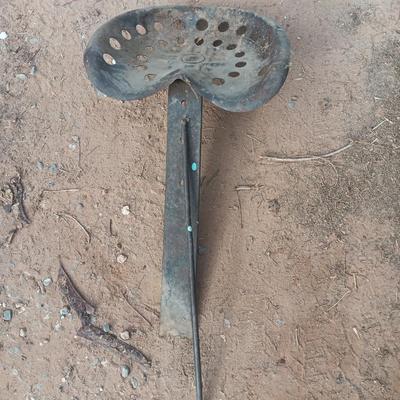 Antique Metal tractor seat