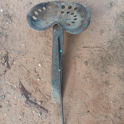 Antique Metal tractor seat