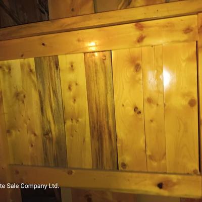 Beautiful twin sized bed frame - hand constructed