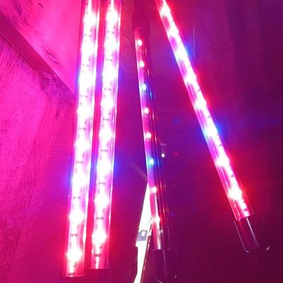 Vazillio LED adjustable arm grow light a with timer and an AFX model SLEU22GR Grow light. 1 of 2