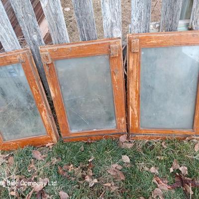 Three Windows - great for sheds - Chicken houses - Greenhouse and more!