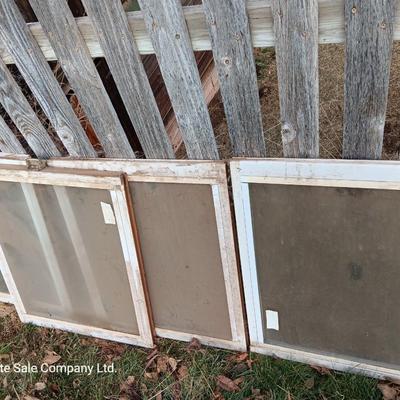 Six Windows - great for sheds - Chicken houses - Greenhouse etc.