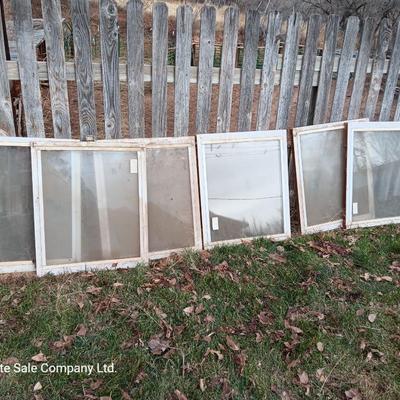Six Windows - great for sheds - Chicken houses - Greenhouse etc.