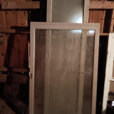Five Heavy duty metal framed windows - great for sheds - Chicken houses - Greenhouse etc.
