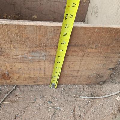 Wooden crate - two-bushel bakets and a hanes