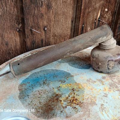 Vintage brown glass globe Sprayer