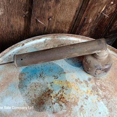 Vintage brown glass globe Sprayer