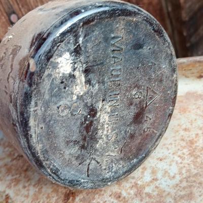 Vintage brown glass globe Sprayer