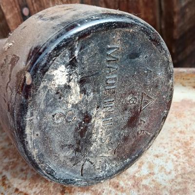 Vintage brown glass globe Sprayer