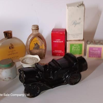 Avon bottles cologne and perfume some with boxes