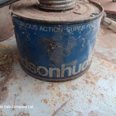 Two vintage Hudson sprayer / dusters