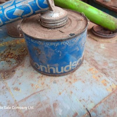 Two vintage Hudson sprayer / dusters