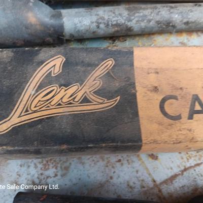 Lenk Electric calf dehorner and vintage crown weaning ring