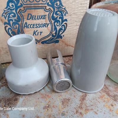 Deluxe accessory kit glass jar sprayers with accessories