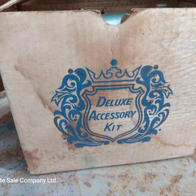 Deluxe accessory kit glass jar sprayers with accessories
