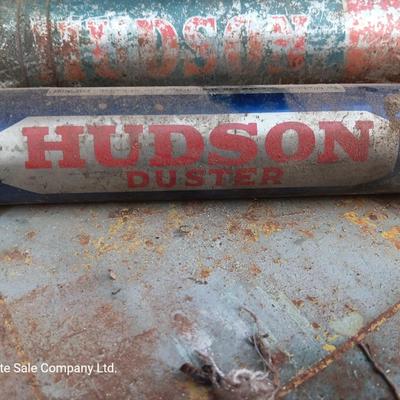 Two vintage Hundson sprayer / dusters without containers