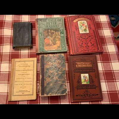 1800s Miniature Book Lot