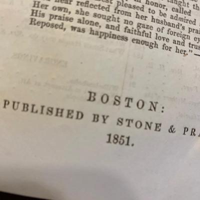 Lot of 7 Antique Books c. 1800s